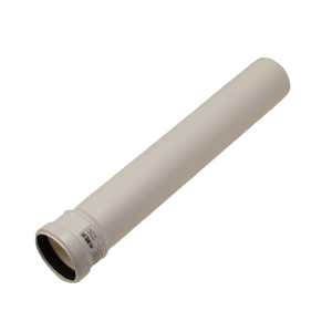 Burgerhout Safe-PP rookgasafvoer pijp 80° 500mm 400453975