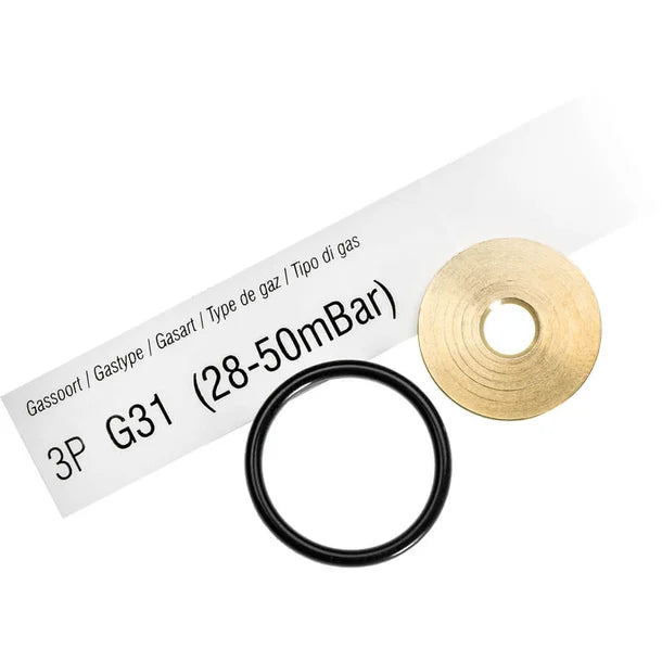 Intergas ombouwset propaan t.b.v. HRE 24/18 tunnel versie na 2011 gasdoseerring (480) 075747