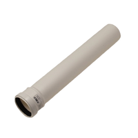 Burgerhout Safe-PP rookgasafvoer pijp 80° 250mm 400453973 kopen? | CVketel.nl