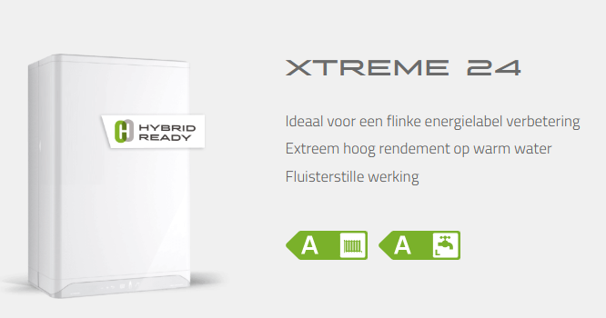 Intergas Xtreme 24 CW3 Intergas label | CVketel.nl