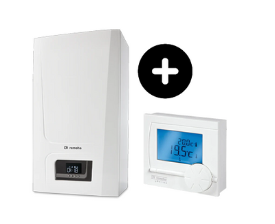 Remeha Tzerra Ace-Matic 28c 3,5 - 24,0 kW CW4 2x80mm 7814160 + Gratis  Remeha qSense modulerende kamerthermostaat S101460
