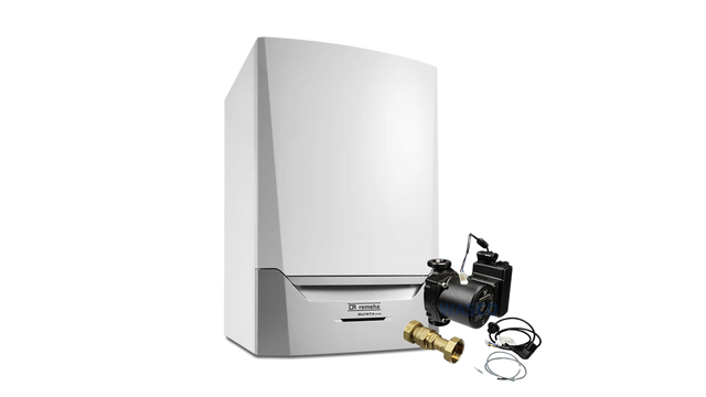 Remeha Quinta Ace 65 HR Soloketel 12,0 - 61,5 kW met Remeha modulerende pomp tbv Quinta Pro / Ace 45/65 | cvKETEL.NL