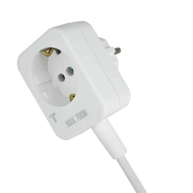 Retwist CO-switch koolmonoxidemelder
inclusief montageplaat en schakelstekker 587.1/F kopen? stekker | CVketel.nl